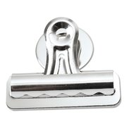 Universal Bulldog Magnetic Clips, Medium, Nickel-Plated, PK12 UNV31261